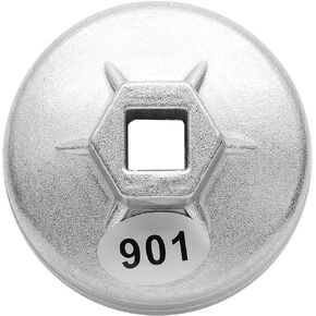 Model 901 Oil Filter Wrench, 65mm 14 Flute Filter Removal Cup Wrench, Oil Filter Cap Removal Socket Tool