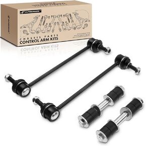 A-Premium Set of 4, Front & Rear Sway Bar Links Kit Stabilizer Bar Links Compatible with Nissan Xterra 2000 2001 2002 2003 2004, Replace # K90664 K90389
