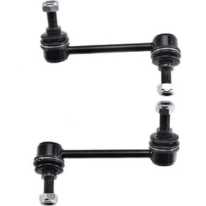 2-Pack Rear Stabilizer Bar Link Kit K6667 K6668 Compatible with 2004-2007 Buick Rainier, 03-06 Chevy SSR, 2002-2009 Trailblazer, 2002-2009 GMC Envoy, 2005-2009 Saab 9-7X