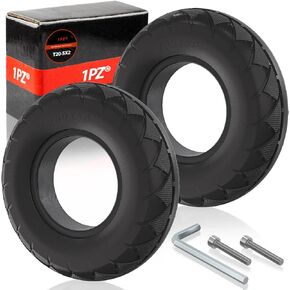 1PZ T20-SX2 200x50 (8 "x2") استبدال الإطارات الصلبة لشفرات الحلاقة E100 E150 E175 E200 سكوتر الغاز، Schwinn، Bladez، Mongoose، Dune Buggy، ePunk، Crazy Cart، PowerRider 360، eSpark (مجموعتان)