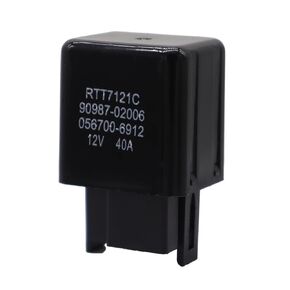 Multi Purpose Relay RTT7121 90987-02006 056700-6912 Headlight Relay 12v 4 Pin Fit for Toyota Lexus Corolla RAV4 Camry Highlander