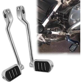 Front and Rear Levers w/Shifter Pegs - Front and Rear Levers for Harley Davidson 1986-2017 FL Softail,1988-2023 Touring Road King Road Glide Street Glide Electra Glide and 2008-later Trike Models