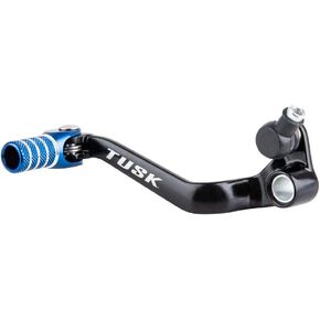 TUSK Folding Shift Lever Black/Blue Tip for Kawasaki KLX140L 2008-2009,2011-2020