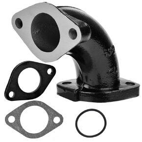 HIAORS Intake Manifold 56-2 Inlet Gasket 26mm for VM22 26mm Carburetor Tao Tao Zongshen Lifan YX Apollo 125cc 140cc Engine Thumpstar Atomic Pit Dirt Bike Black