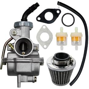 PZ20 Carburetor for TaoTao 125cc 110cc 90cc 70cc 50cc Kazuma Baja 110B NST SunL Chinese Quad 4 Stroke ATV 4 Wheeler Go Kart Dirt Bike Honda CRF50F XL75 CRF80F XR50R with Air Fuel Filter in Kuwait