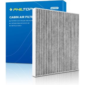 PHILTOP ACF057 (CF10371) Cabin Air Filter, Replacement for CTS (2005-2007,2009-2013), SRX (2004-2009), STS (2005-2011), Premium Cabin Filter with Activated Carbon Filter Up Dust Pollen Odor