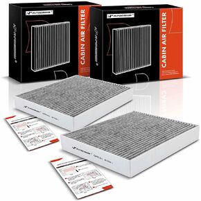 A-Premium 2-PC Cabin Air Filter with Activated Carbon Compatible with Ford Bronco Sport 21-23, Escape 20-22, Explorer 20-23, Maverick & Lincoln Aviator 20-23, Corsair, Replace# JX6Z19N619BA