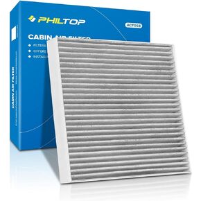PHILTOP Cabin Air Filter, ACF058 (CF10361) Replacement for Cobalt, HHR, G5, Ion, Pursuit, Premium Cabin Filter with Activated Carbon Filter
