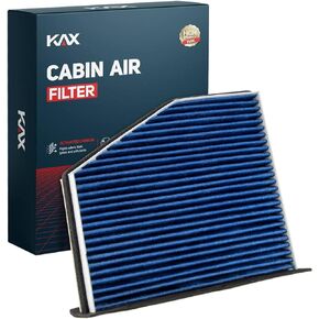 KAX Cabin Air Filter, Replacement for GCF017(CF10373) Jetta, Tiguan, Passat, Golf, Beetle, GTI, A3, Q3, TT, A3 Quattro Cabin Filter, Strong Adsorption Cabin Filter with Upgraded Activated Carbon