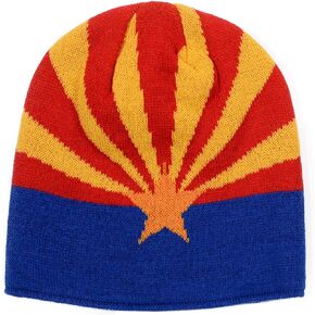Arizona Flag Beanie Cap Winter Hat