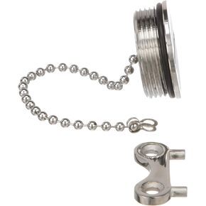Seachoice Replacement Gas Fill Cap, Cast Stainless Steel