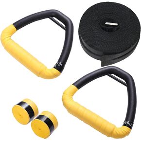 Gymnastic Rings, 1102 lbs Supported Gymnastic Rings Non-Slip Exercise Rings with 11.5ft Adjustable Straps, Strength Training, Pull-Ups and Dips for Gym, Workout, Exercise, Outdoor Training
