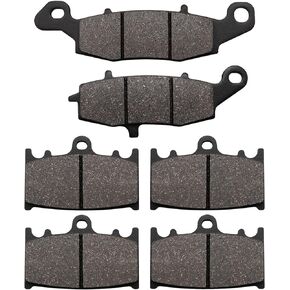 Front & Rear Brake Pads for Kawasaki Vulcan 2000 VN2000 2004-2009, 2000 Classic 2006-2009, Vulcan 1700 VN1700 Vaquero 2011-2014 Voyager 2009-2020