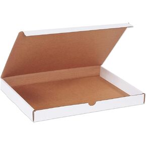 BOX USA Small Shipping Boxes 17.125"L x 11.125"W x 2"H, 50-Pack | Foldable Corrugated Cardboard Crush-Proof Box for Shipping, Packing, Moving and Storage
