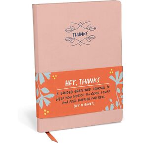 Em & Friends Hey, Thanks: A Guided Gratitude Journal & Mindfulness Journal, (2-02815)