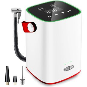 Dual-Power Tire Inflator Portable Air Compressor for Car Tire, 150 PSI Cordless Car Tire Pump with 2 Power Supply (Rechargeable Battery & 12V DC) Dobetter-DBCAIW12