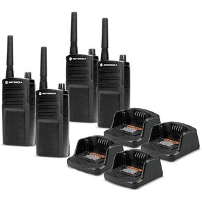 4 x Motorola RMU2040 On-Site 2-Way Radio (RMU2040) - 4 Pack Bundle