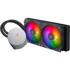 SilverStone Technology IceMyst 240 All-in-One Liquid Cooler with ARGB Lighting