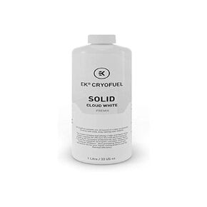 EKWB EK-CryoFuel Premix, 1000ml, PC Liquid Coolant, Water Coolant (Solid Cloud White)