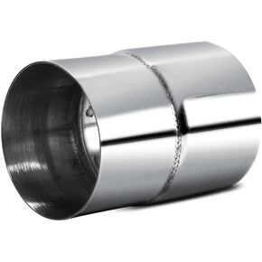 Universal 2.25" ID to 3" OD Exhaust Pipe Adapter Connector Reducer 304 Stainless Steel 2.25 Inch to 3.0 Inch 2 1/4" ID to 3.0" OD kit