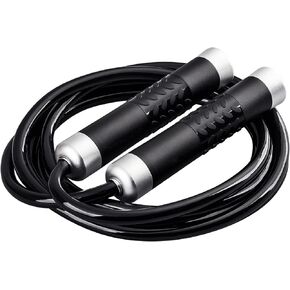 Weighted Jump Rope for Men Women - 1LB Heavy Jump Ropes with Adjustable 9mm Thick Weight Rope Aluminum Handles, Professional Skipping Rope for Adults Workout Fitness Exercise