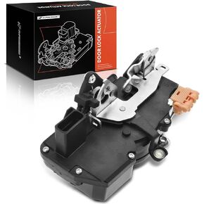A-Premium Door Latch Lock Actuator Compatible with Saturn Vehicles - Ion 2003-2007, Vue 2002-2005, Sport Utility, Sedan - Front Left Driver Side, Replace# 15814066, 15900267
