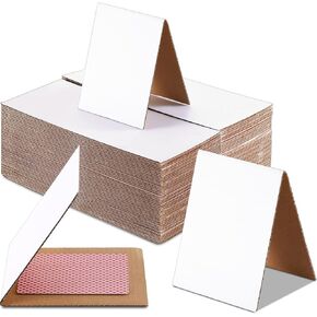100 Cardboard Sleeves 4.5 x 3.5 Inches Sports Card Folders Trading Card Packaging Cardboard Mailing Sleeves Shipping Folder