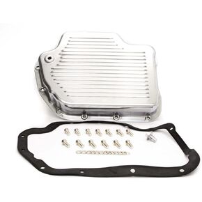 Company R8492 Polished Aluminum Finned Transmission Pan