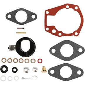 Carburetor Repair Kit for Johnson/Evinrude 5.5hp 6hp 7.5hp. Carb Rebuild Kit 439071 0439071 Fit Johnson/Evinrude 1.5-20 Hp - 18-7043, 0382047, 0382046, 038204 (Using fluorelastomer)