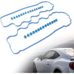 Engine Head Valve Cover Gasket Set, Valve Gasket with 29 Grommets Compatible with Ford Expedition Explorer F150 F250 F350, for Lincoln Mark LT Navigatior, Mercury, Replace VS50687R, VS50433