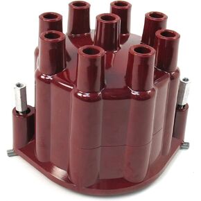 Pertronix D651701 Red Cap for Flame-Thrower Marine Billet Distributor 8 Cylinder Engine