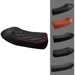 Motorcycle Cafe Racer Seat Vintage Saddle Cushion Hump Seats Fit for CB125 CB175 CB200 CB350 CB360 CB400 CB450 CB500 CB550 CB650 CB750 CG125 KZ400 KZ550 K750 Z650 W650