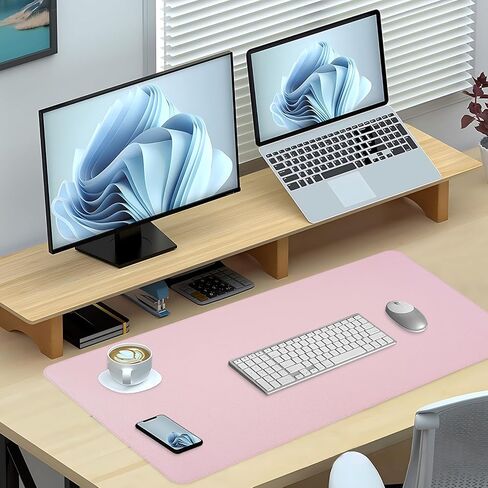 Desk Mat, Desk Pad Dual Leather Sided Desktop Mat for Office and Home, Desk Organization and Accessories Ideal for Large Mouse Pad and Desk Mats on Top of Desks (Purple Marble 31.5"x 15.7") in Saudi Arabia