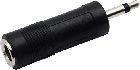 CGTime Golden Plated 3.5mm Mono 1/8 inch Audio Male to 6.35mm 1/4 inch Female Jack Converter Cable Cord Adapter (25CM/10Inch) in Saudi Arabia
