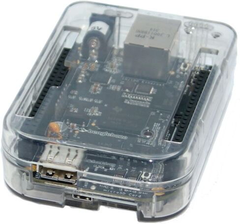 SB Components New! BeagleBone Black Transparent Case (Clear) in Kuwait