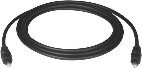 Tripp Lite Toslink Digital Optical SPDIF Audio Cable, 1M (3-ft.) (A102-01M),BLACK,1 meter in Saudi Arabia