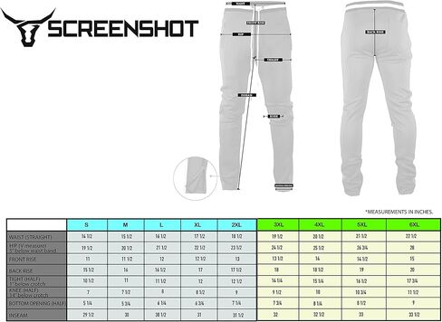 بنطال هيب هوب بريميوم ذو قصة ضيقة للرجال من Screenshotbrand - جزء سفلي رياضي للركض مع شريط جانبي (5X-Large، S41700-BLACK) in Kuwait