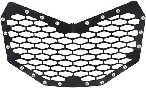 شبكة شبكية من الفولاذ الأسود، شبكة أمامية X3، شبكة ممتصة للصدمات لـ Can-Am Maverick X3 2016 2017 2018 2019 2020 2021 2022 2023 (Mesh Grille-B) in Kuwait