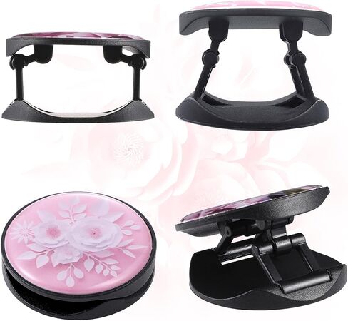 4 قطع من حاملات قبضة الهاتف على شكل زهور ورقية، حامل توسيع للإصبع على شكل زهرة، قبضة موسعة متوافقة على نطاق واسع مع معظم الهواتف والحافظات، قبضة قابلة للطي للهواتف والأجهزة اللوحية in Kuwait