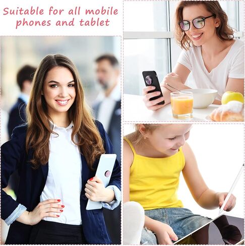 4 قطع من حاملات قبضة الهاتف على شكل زهور ورقية، حامل توسيع للإصبع على شكل زهرة، قبضة موسعة متوافقة على نطاق واسع مع معظم الهواتف والحافظات، قبضة قابلة للطي للهواتف والأجهزة اللوحية in Kuwait