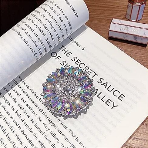 Big Gem Rhinsstones Cell Phone Ring Stand Holder Colorful Cute Pattern Painted Rotating Metal Buckle Tablet Finger Ring Kickstand for All Phones Tablets in Saudi Arabia