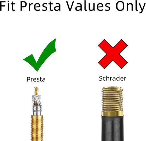 أغطية جذعية قيمة من بريستا مع وظيفة إزالة قلب الصمام، أغطية غبار ساق صمام بريستا بدون أنابيب، أغطية إطارات هوائية للدراجة، خفيفة الوزن، مؤكسدة من الألومنيوم، عالية الأداء، أسود أزرق أخضر أحمر 8 قطع in Kuwait