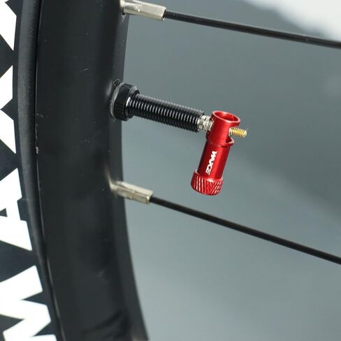 أغطية جذعية قيمة من بريستا مع وظيفة إزالة قلب الصمام، أغطية غبار ساق صمام بريستا بدون أنابيب، أغطية إطارات هوائية للدراجة، خفيفة الوزن، مؤكسدة من الألومنيوم، عالية الأداء، أسود أزرق أخضر أحمر 8 قطع in Kuwait