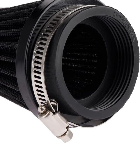 Mtsooning Universal Air Filter, 50mm Motorcycle Cone Intake Breather Cleaner Replacement for ATV Kart Dirt Pit Bike Motorcycle, Scooter, Minibike in Saudi Arabia