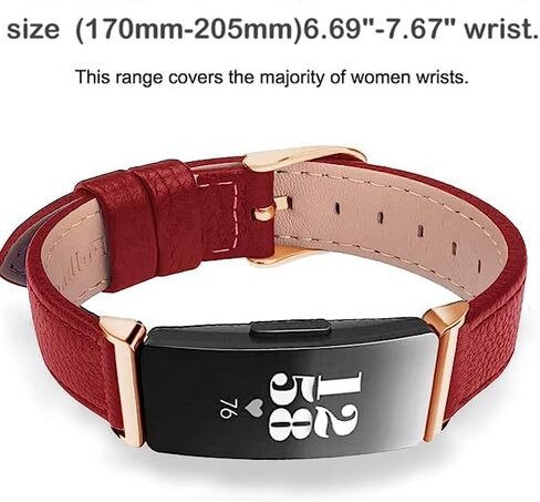 Bands Compatible with Inspire 3,Black/Rose Gold | Women Men,Accessories,Strap,Wrist Band,Compatible with Inspire3 in Saudi Arabia