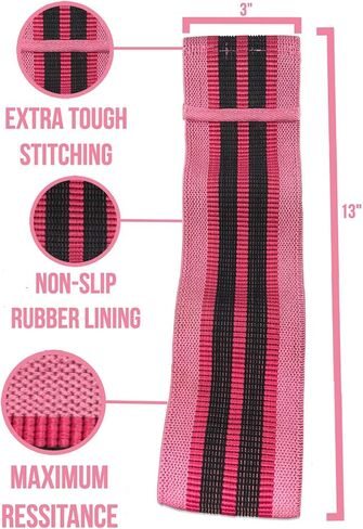 The Cheeky Booty Band - Non Slip Fabric Glute Circle with Heavy Resistance in Saudi Arabia