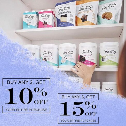 معدات اللياقة البدنية Tone It Up وأشرطة المقاومة وحبال التنغيم لتدريب القوة والتنغيم والنحت - الذراعين والساقين والأرداف والتمارين الأساسية وتمارين القلب لكامل الجسم في المنزل والسفر in Kuwait