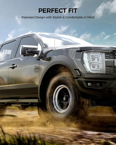 لوحات تشغيل KYX متوافقة مع 2009-2018 Ram 1500 (بما في ذلك 2019-2023 Ram 1500 Classic) كابينة رباعية، 6 بوصات خطوات جانبية منسدلة Ram Nerf Bars ولوحات شاحنات وسكك حديدية in Saudi Arabia