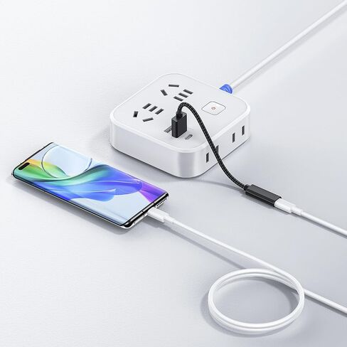 Female USB to USB C, 60W Fast Charging 5Gbps Data Sync USB C to USB 3.0 Adapter, USB Female to USB C Male Cable, OTG USB Adapter for iPhone15 Series for MacBook, Galaxy Note Series in Saudi Arabia