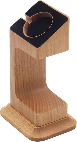 قاعدة شحن خشبية وحامل شاحن من الخيزران متوافقة مع جميع سلاسل Apple Watch SE in Kuwait